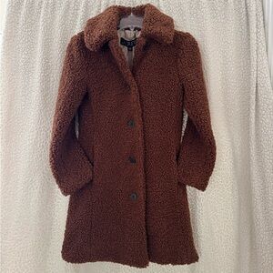 J. Crew Teddy Sherpa Lady Topcoat